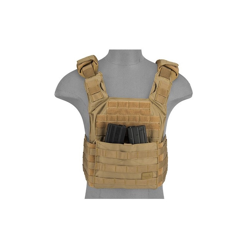 SPAC Plate Carrier Tan Lancer Tactical