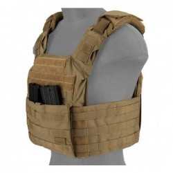 SPAC Plate Carrier Tan Lancer Tactical