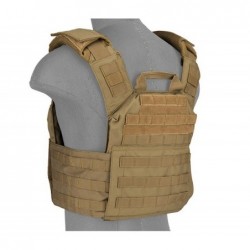 SPAC Plate Carrier Tan Lancer Tactical