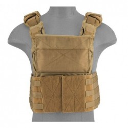 SPAC Plate Carrier Tan Lancer Tactical