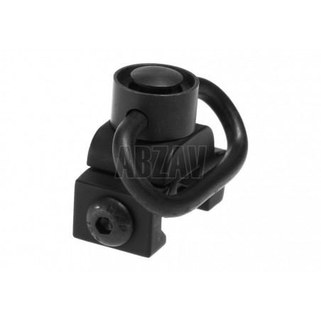 Picatinny QD Sling Swivel Black Metal