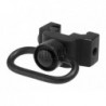 Picatinny QD Sling Swivel Black Metal