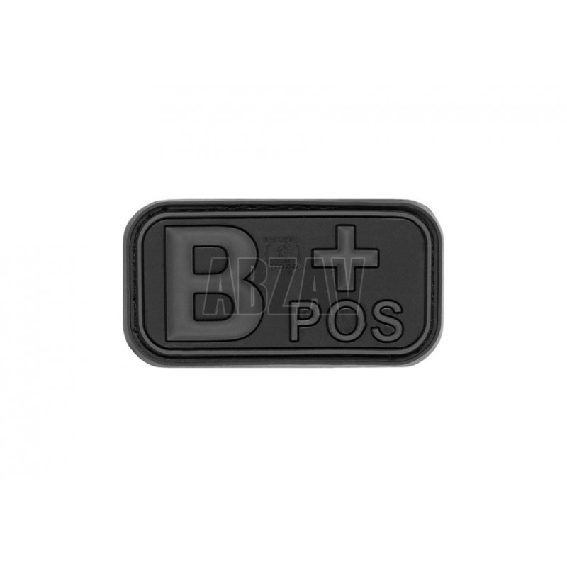 Bloodtype Rubber Patch B Pos Blackops JTG