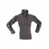 Flannel Combat Shirt Black L Invader Gear