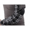 Flannel Combat Shirt Black L Invader Gear