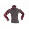 Flannel Combat Shirt Red M Invader Gear